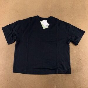 Divided By H&m Womens Basic T-Shirt Black Short Sleeve Crew Neck Tee XS New